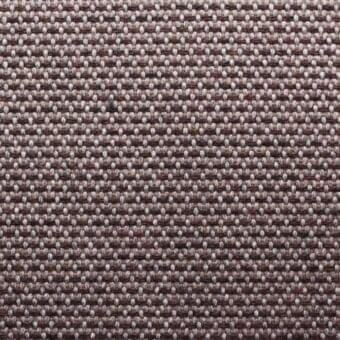 Outdoor fabric “Star B4V Tronco” by Potocco, muted brown plain weave with dense raised dot pattern, textured durable material.