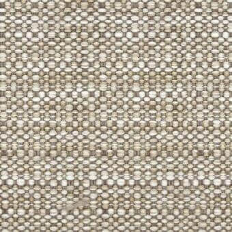 Potocco outdoor fabric “Soul Nocciola ZT”, beige and light brown woven texture with rounded and linear patterns, mottled appearance.