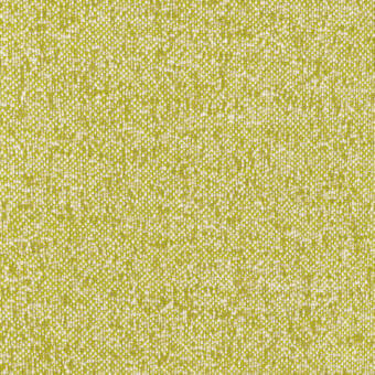 Olive green textured fabric sample with a speckled weave, dense construction, and matte finish; Potocco outdoor fabric detail.