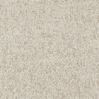 Woven outdoor fabric, creamy ivory color, dense texture with scattered, irregular shapes resembling stylized foliage.
