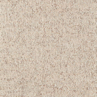 Woven outdoor fabric, muted beige and warm brown, tight regular weave with subtle irregular pattern, matte finish, Potocco summer collection.