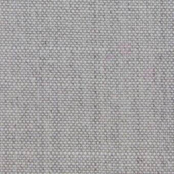 Woven gray textile sample with mottled texture, pale pink markings, matte finish, and “sunset grigio t1g” print; durable outdoor fabric.