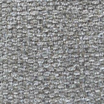 Presotto Lanzarote fabric b lnz01, muted gray tweed texture, dense nubby weave with silver, charcoal, beige & taupe tonal variations.
