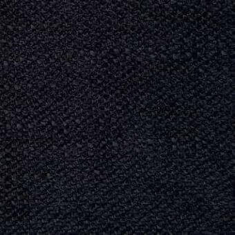 Black woven fabric texture with a dense, granular surface and matte finish; label reads “presotto > fabrics > fabric (b) > yucatan > b yct02.”