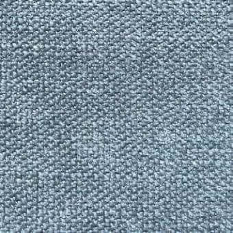 Blue-gray woven fabric texture with a granular, nubby surface and heathered tonal variations; dense, irregular weave with visible knots.