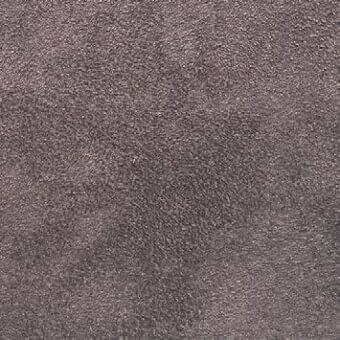 Presotto fabric sample, muted gray-blue, granular texture with mottled tone; identified as f bls3144 from the blues collection.