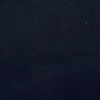 Dark blue Presotto fabric texture, densely woven matte material with subtle irregular pattern and scattered light flecks, identified as f bls347.