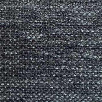 Presotto Mimì fabric texture, dark gray with speckled white fibers, dense irregular weave, matte finish, studio lighting.
