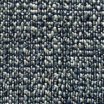 Presotto San Diego fabric, F SDG138, dark blue and off-white woven textile with irregular, nubby texture and heathered appearance.