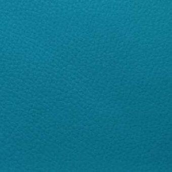 Teal fabric texture with granular surface, matte finish, and slight tonal variations; identified as “f time137” from the Presotto Time collection.