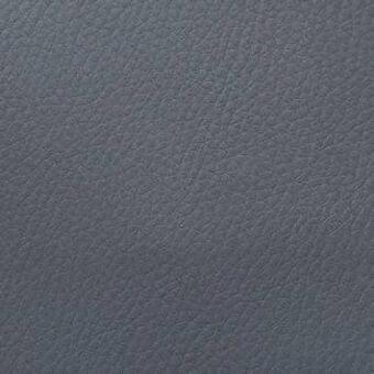 Dark gray leather texture with diagonal embossed grain, exhibiting a subtle pebbled surface and consistent, uniform density throughout the sample.