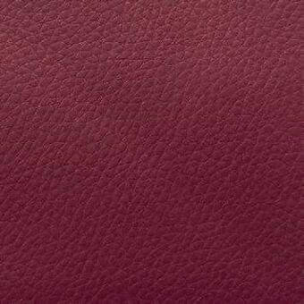 Burgundy synthetic leather texture with a consistent pebbled grain and subtle sheen, labeled “presotto f time804” along the bottom edge.