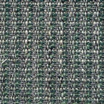 Presotto Allure Match fabric G ALM108, dark gray and teal heathered weave, dense textured material with matte finish.