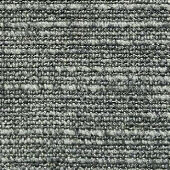 Presotto carrera g cra17 fabric, muted gray, dense horizontal rib texture with heathered tonal variations and a matte finish.
