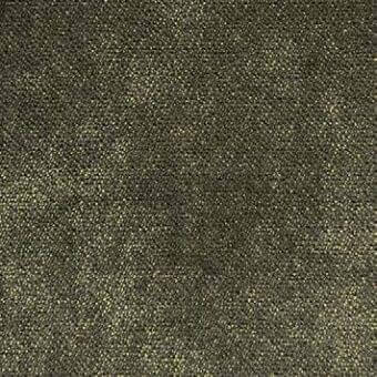 Olive green Presotto fabric texture with a dense, granular weave and matte finish, displaying a regular grid pattern and straight edge.
