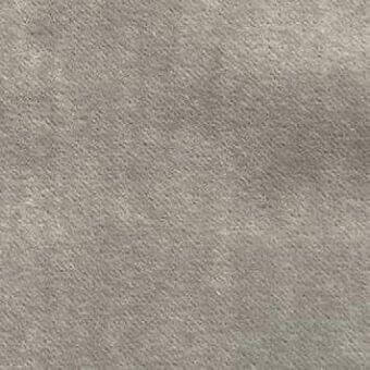 Woven gray textile sample with a subtle diagonal rib pattern and matte finish, suitable for upholstery applications.