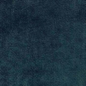Teal Presotto fabric sample with a dense, granular weave and matte finish; textured, mottled appearance suitable for upholstery.