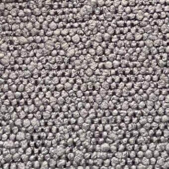 Presotto fabric texture, gray metallic finish, densely packed rounded elements with visible seams, code g vlt803.