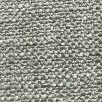 Woven fabric texture, muted gray tone, dense irregular pattern with raised knots, matte finish, identified as baltimora l balt10.