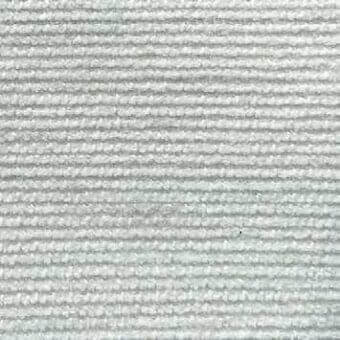 Gray-green ribbed fabric texture with horizontal linear pattern, matte finish, and consistent narrow ribs on a light gray background.