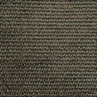 Olive-green textured fabric sample with linear weave, ribbed surface, and visible “presotto nativo l nat2319” text label.