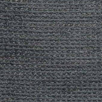 Woven fabric texture in cool gray features a dense, granular surface with subtle tonal variations and a matte finish; label reads “presotto nativo l nat2334”.