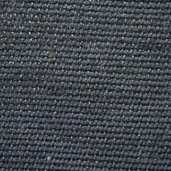 Presotto Nativo fabric, dark gray, dense weave with raised knots; textured synthetic blend material shown in studio lighting.