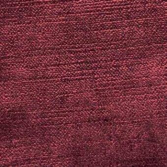Burgundy woven fabric texture with a looped pile construction, exhibiting a matte finish and subtle tonal variations for visual depth.