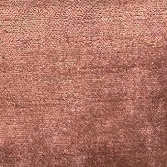 Presotto fabric sample, rose-brown velour, short-pile texture; uniform surface with subtle tonal mottling, identified as “L Vegas63”.