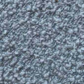 Presotto Cloud fabric, M Cld2820, cool gray, dense nubby texture with rounded protrusions and a plush, three-dimensional surface.