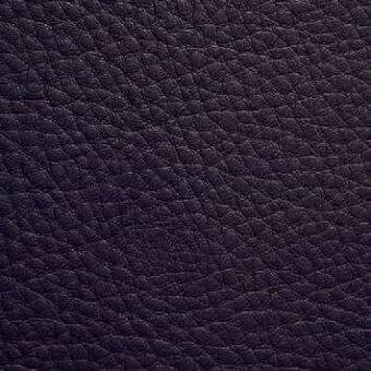 Dark purple Presotto leather texture, heavy pebbled grain, matte finish, “xt nhy95049” variant, dense uneven surface with tonal variations.