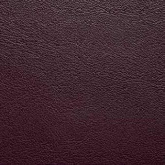 Presotto leather texture, reddish-brown “soft xt amaranto 492”, granular matte finish with natural grain and subtle purple undertones.