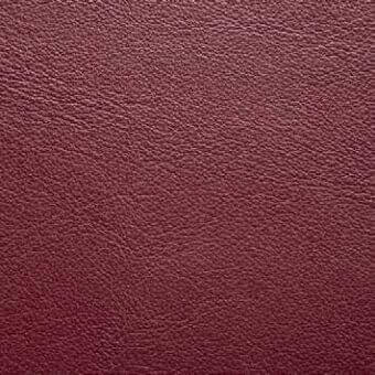 Presotto leather texture, marsala color, densely pebbled grain with matte finish and subtle distressing for a soft, tactile quality.
