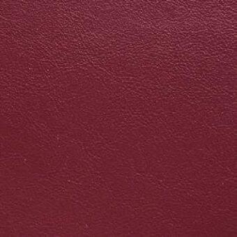 Presotto leather sample, soft xt rosso 491, textured red hide with matte finish and subtle grain pattern.