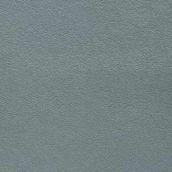 Presotto Xtra Rugiada 516 rug, cool gray-blue leather, dense granular texture, mottled tone, tactile surface, studio lighting.