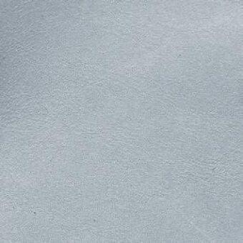 Nubuck leather sample, light gray, mottled texture; Presotto “sup nbk grigio perla” collection shows soft, velvety finish with consistent density.