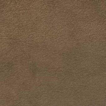Brown nubuck leather texture, Presotto collection “sup nbk marrone”, showing a mottled grain and matte finish with tonal variations.