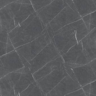 Polished grafite marble texture with dark gray base, white veining in angular patterns, high gloss finish, and irregular line intersections.