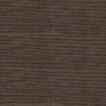 Rovere tabaco wood texture displays dark brown tones, linear grain, and a smooth polished finish with consistent, tight markings.