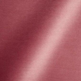 Burgundy satin fabric texture with diagonal fold, displaying subtle sheen and integrated text: “reflex > fabric > amsterdam > cadillac”.