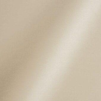 Beige satin fabric texture with subtle sheen, soft folds, and gradient tones; “reflex” brand name imprinted with “fabric fabric amsterdam”.