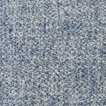 Francoforte fabric texture, muted aqua, irregular weave with light gray and blue threads, matte finish, dense construction.