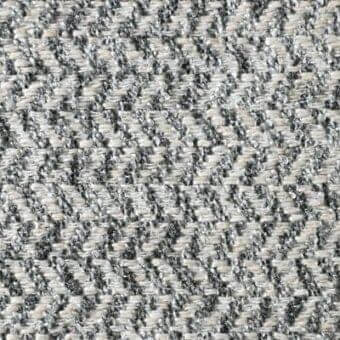 Ginevra fabric by Reflex, herringbone weave, storm dust gray-beige-taupe, dense textured matte finish, upholstery textile option.