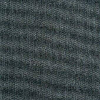 Reflex fabric texture, teal-gray woven textile, dense nubby weave with vertical and horizontal threads, Brook Street Plantation.