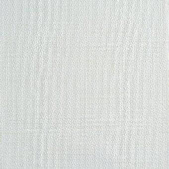 Off-white woven fabric texture displaying a consistent matte finish, uniform grain, and smooth surface with a pale ivory tone.