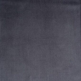 Dark gray Venezia 56 Dorado fabric with a tightly woven, ribbed texture and matte finish, displaying a consistent, deep tone.