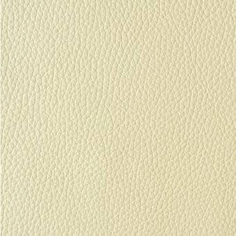 Beige leather texture with repeating pebble-grain pattern, exhibiting subtle shading and a smooth, uniform surface of rounded indentations.