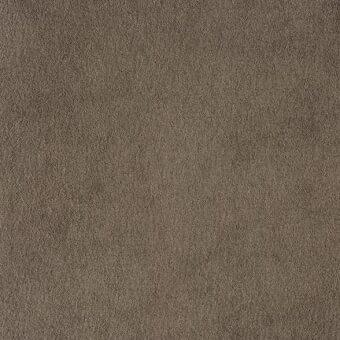 Nabuk leather texture sample in muted gray-brown, displaying a soft, brushed grain and matte finish with product code “012 fumo”.