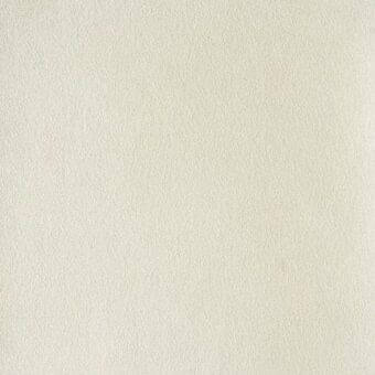 Nubuk leather texture sample in off-white, displaying a uniform speckle and matte finish with a subtle granular surface and consistent tone.
