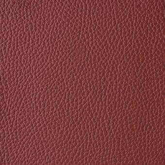 Reddish-brown leather texture, naturale n232 rosso, displays a dense grain and subtle wrinkles with a matte finish.